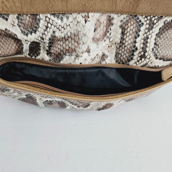 Miche Bianca Demi Shell Tan Python Print Faux Leather * Shell Only * - Picture 9 of 15